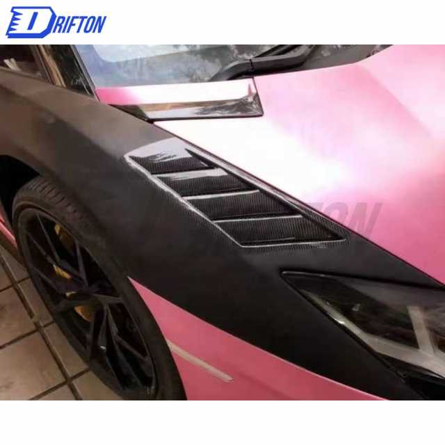 Vents Style Dry Carbon Fiber Fenders For Lamborghini Aventador LP700-4 2011-2015