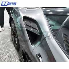 Capristo-Style Dry Carbon Fiber Side Air Intake Panels For Ferrari 488 GTB 2015-2018