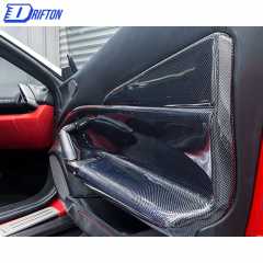 Carbon Fiber Door Panel Plate Interiors For Ferrari 488 GTB 2015-2018