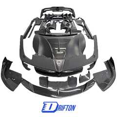 Mansory Style Dry Carbon Fiber With Portion Primer Body Kit For Ferrari 488 GTB / Spider 2015-2018