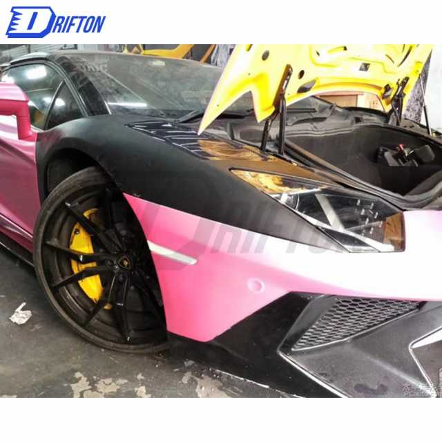 Vents Style Dry Carbon Fiber Fenders For Lamborghini Aventador LP700-4 2011-2015