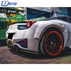 Prior Design Style Glass Fiber Car Body Kit For Ferrari 458 2011-2016