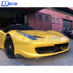 Carbon Fiber Front Lip For Ferrari 458 Italy 2011-2016