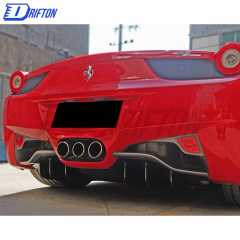 Carbon Fiber Rear Diffuser For Ferrari 458 Italy 2011-2016