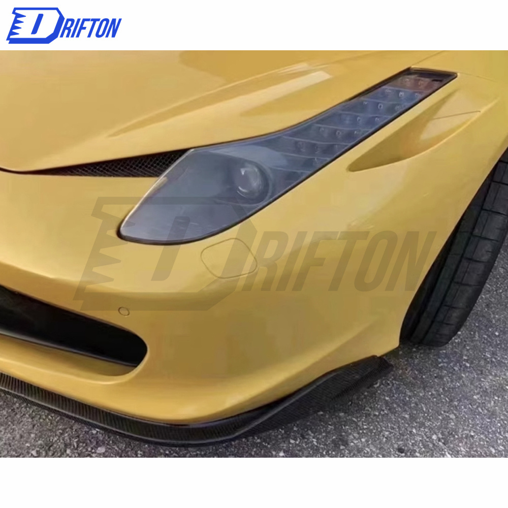 Carbon Fiber Front Lip For Ferrari 458 Italy 2011-2016