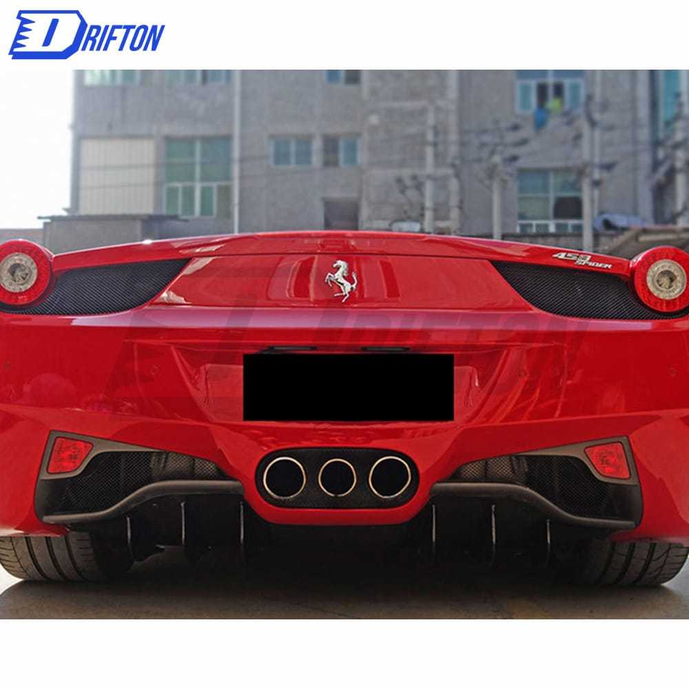 Carbon Fiber Rear Diffuser For Ferrari 458 Italy 2011-2016