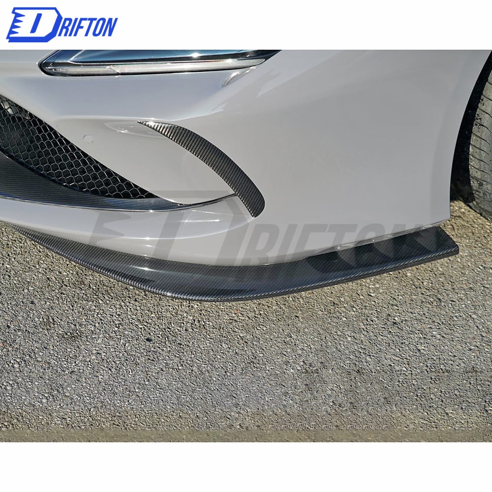 Novitec Style Dry Carbon Fiber Front Bumper Splitter For Ferrari F8 2020-2022