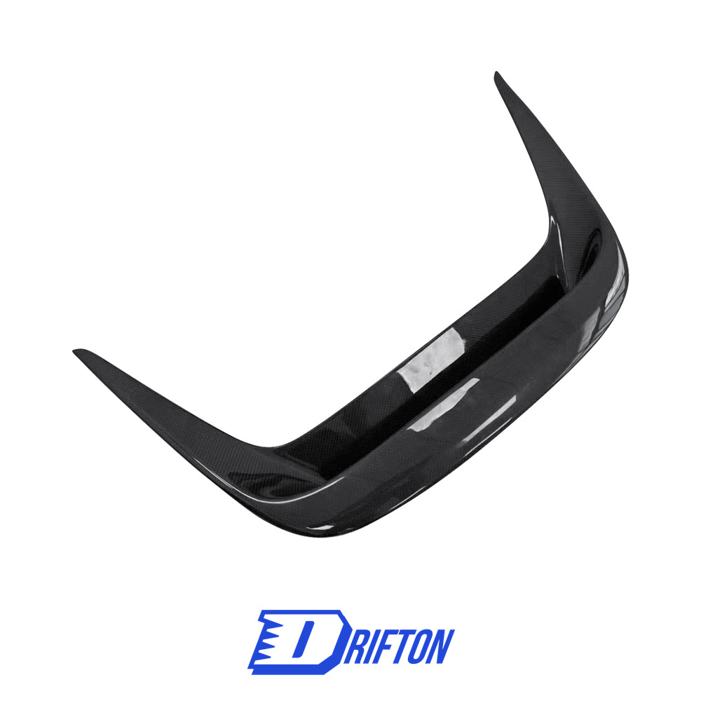 Novitec Style Dry Carbon Fiber Hood Vent Insert Trunk Lid For Ferrari F8 Tributo Spider 2019-2022
