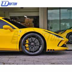 Novitec Style Dry Carbon Fiber Front Bumper Splitter For Ferrari F8 2020-2022