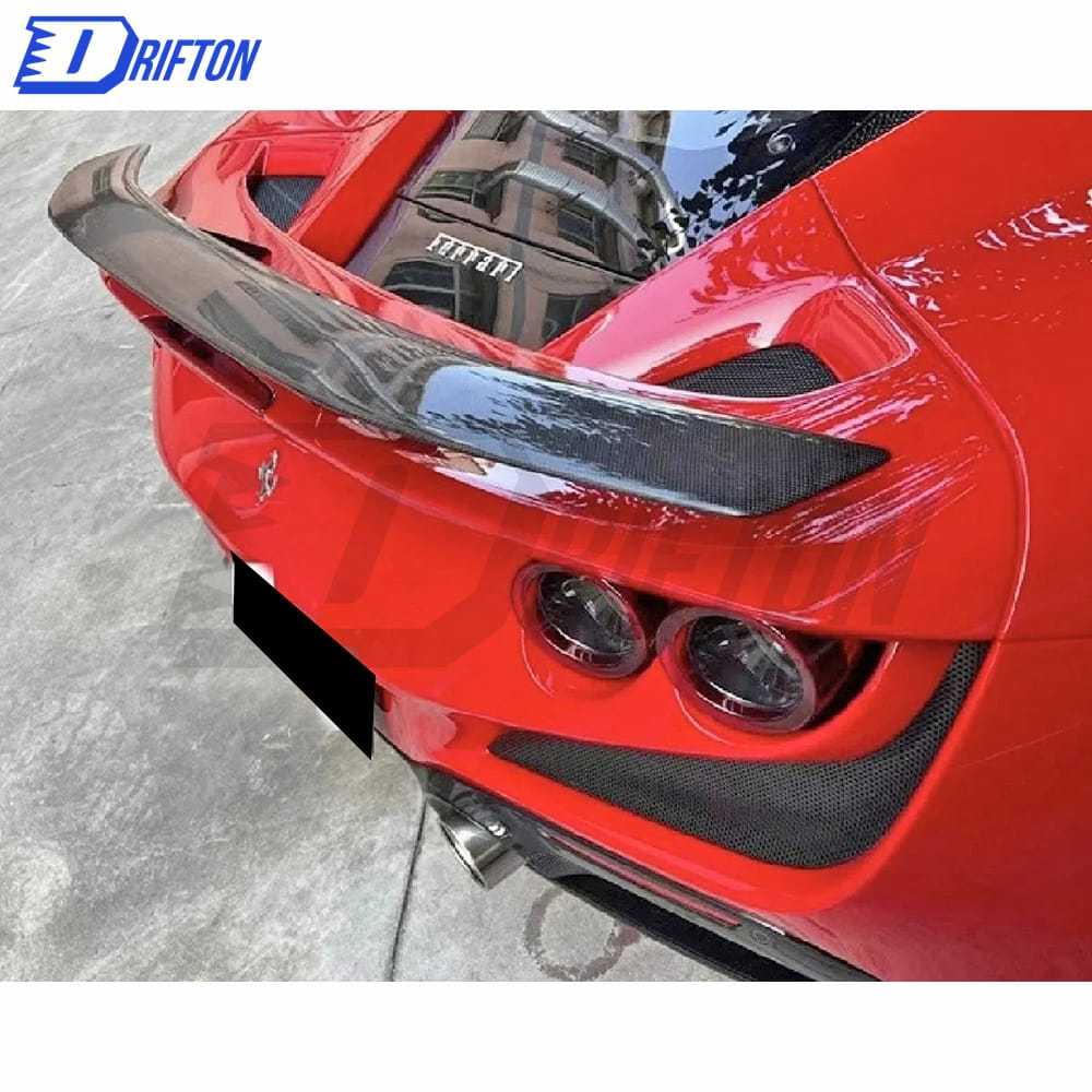 Novitec Style Dry Carbon Fiber Spoiler Wing For Ferrari F8 2020-2022