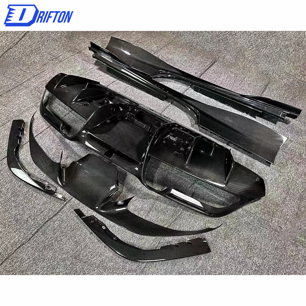 OEM Style Dry Carbon Fiber Front Splitter For Ferrari F8 2020-2022