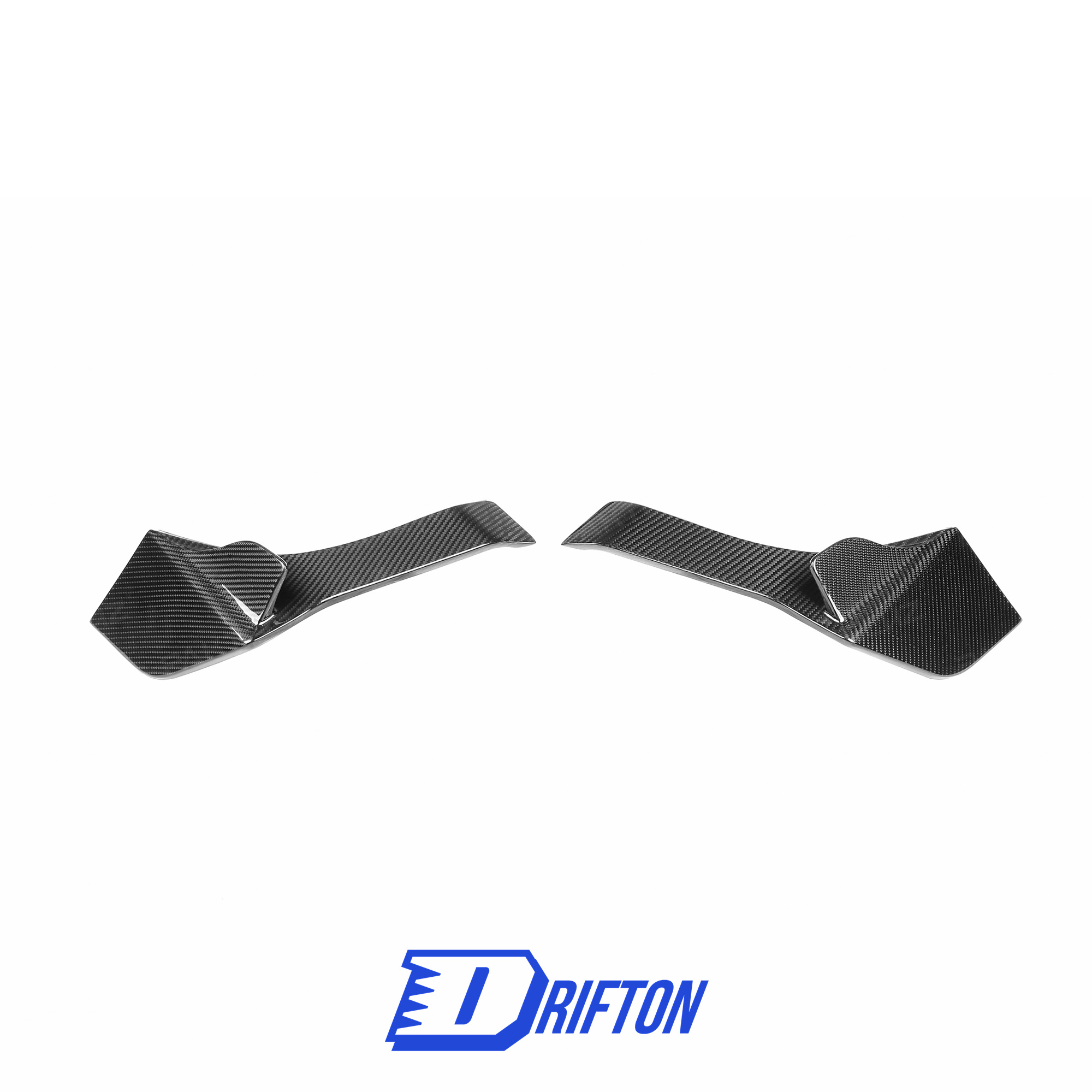 PT Style Dry Carbon Fiber Rear Splitter (NEED WITH DIFFUSER) For Ferrari F8 2020-2022