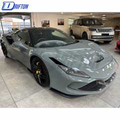 OEM Style Dry Carbon Fiber Front Splitter For Ferrari F8 2020-2022