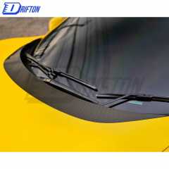 Novitec Style Dry Carbon Fiber Hood Trim Front Trunk Lid For Ferrari F8 2020-2022
