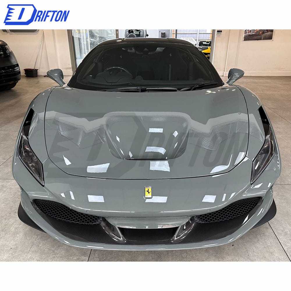 OEM Style Dry Carbon Fiber Front Splitter For Ferrari F8 2020-2022