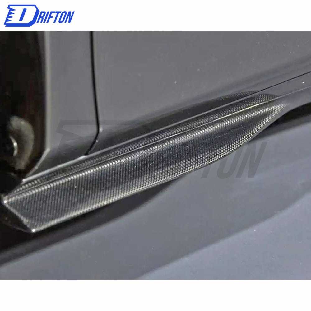 OEM Style Dry Carbon Fiber Side Skirts For Ferrari F8 2020-2022
