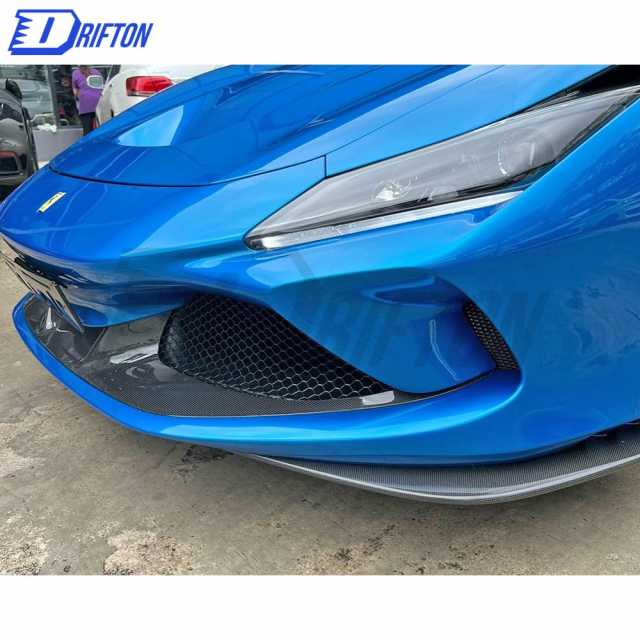 OEM Style Dry Carbon Fiber Front Splitter For Ferrari F8 2020-2022