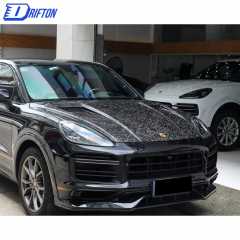 Techart Style Carbon Fiber Hood For Porsche Caynne 9Y0 2018-2019