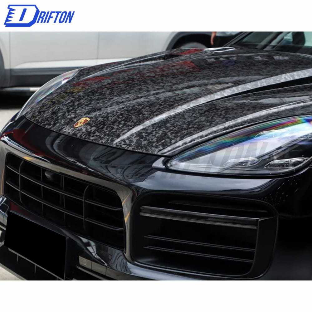 Techart Style Carbon Fiber Hood For Porsche Caynne 9Y0 2018-2019