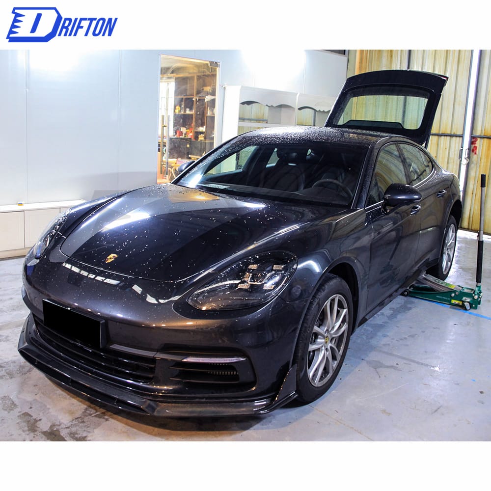 Dry Carbon Fiber Front Lip For Porsche Panamera 971 2017-2018