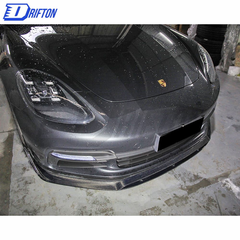 Dry Carbon Fiber Front Lip For Porsche Panamera 971 2017-2018