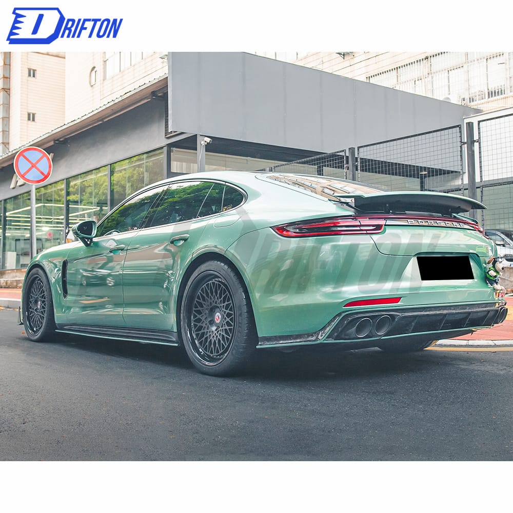 Dry Carbon Fiber Rear Diffuser For Porsche Panamera 971 2017-2018