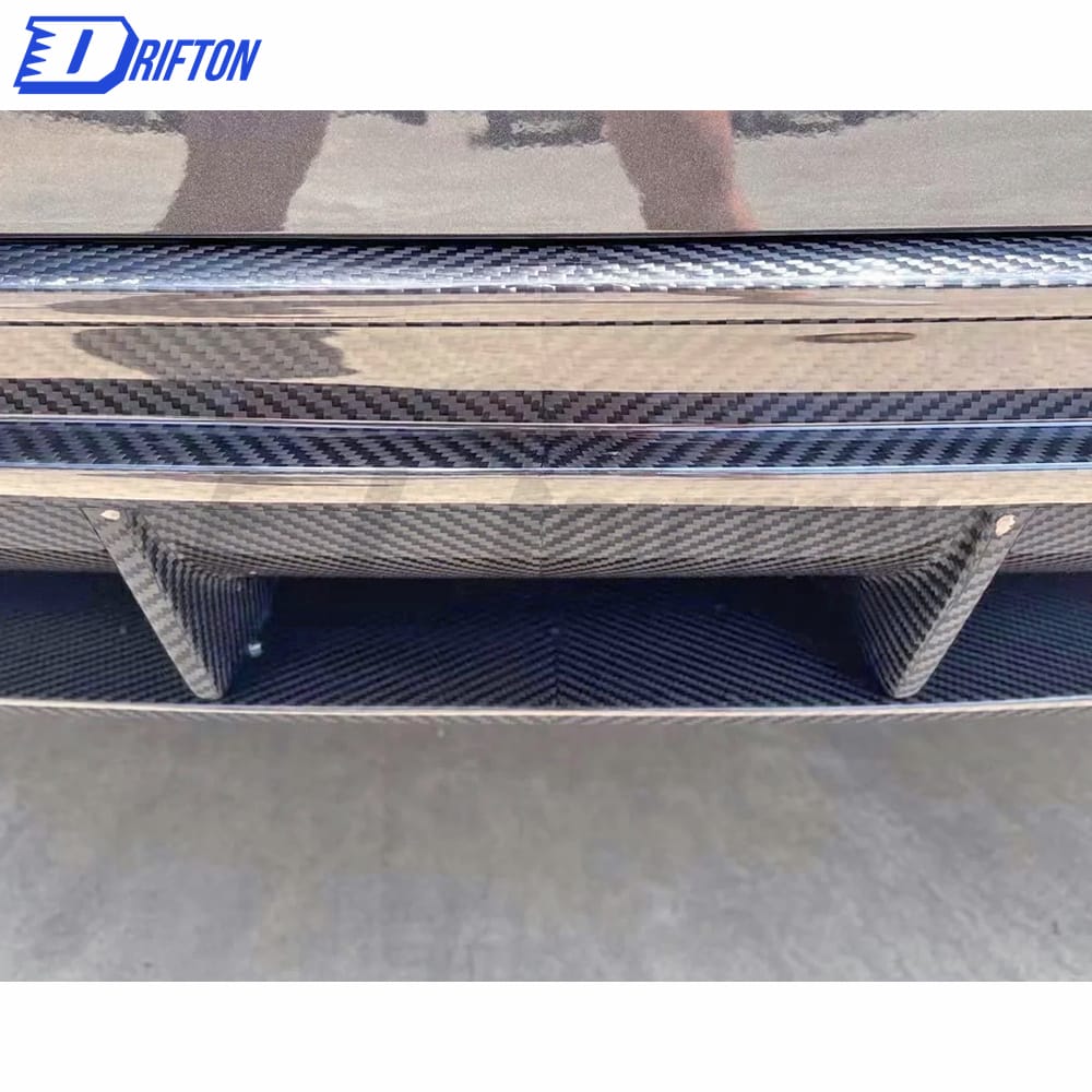 Dry Carbon Fiber Rear Diffuser For Porsche Panamera 971 2017-2018