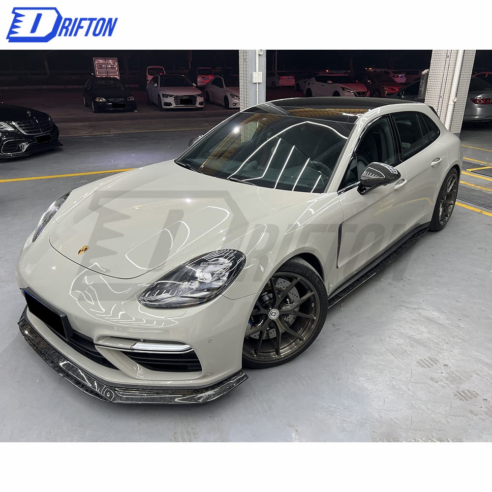 Dry Carbon Fiber Side Skirt For Porsche Panamera 971 2017-2018