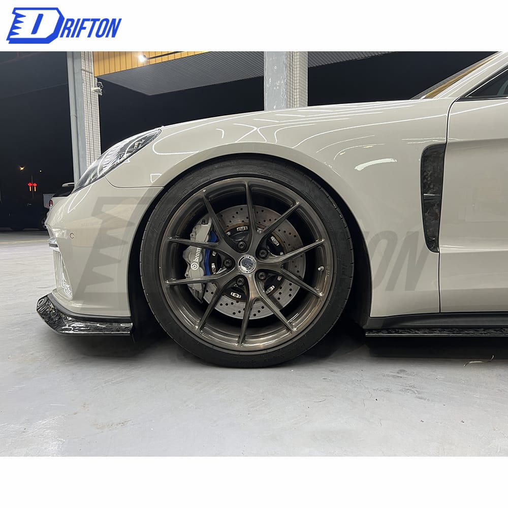 Dry Carbon Fiber Side Skirt For Porsche Panamera 971 2017-2018