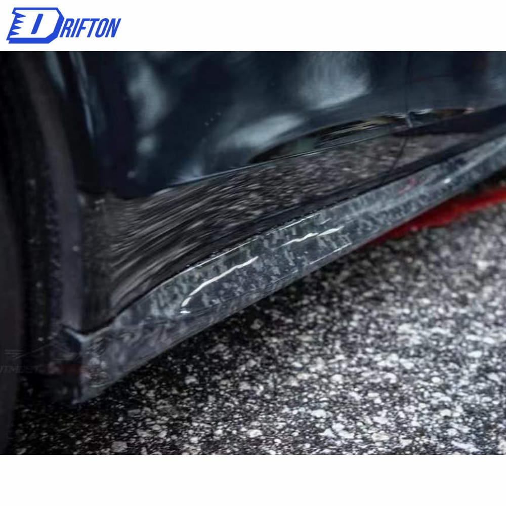 OKING Style Dry Carbon Fiber Front Lip For Porsche Panamera 971 2017-2018