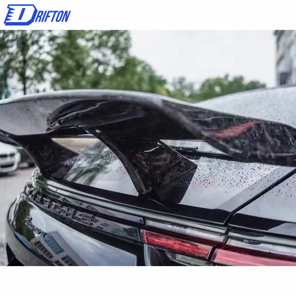 OKING Style Dry Carbon Fiber Front Lip For Porsche Panamera 971 2017-2018
