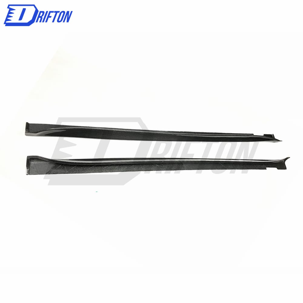 OKING Style Dry Carbon Fiber Side Skirt For Porsche Panamera 971 2017-2018