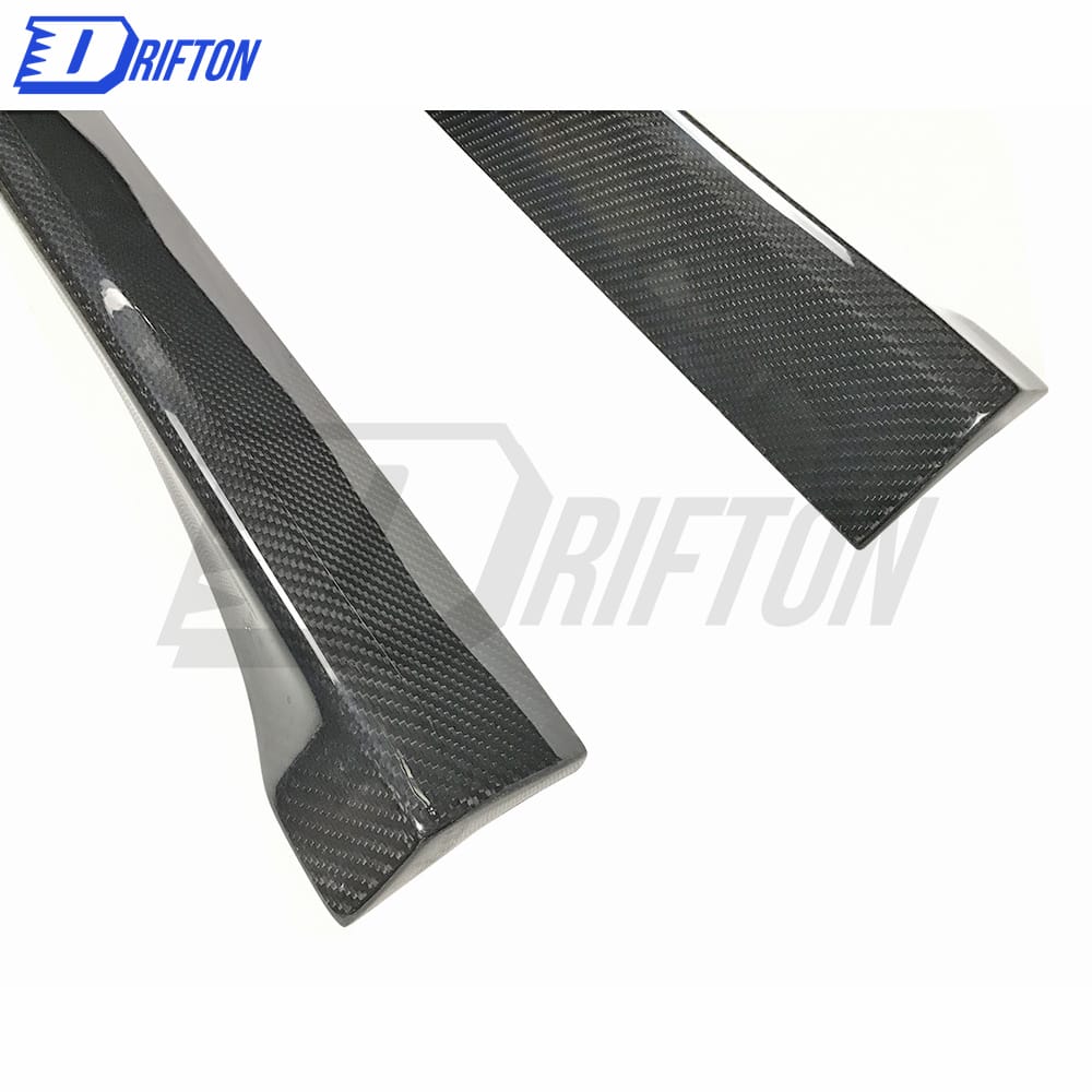 OKING Style Dry Carbon Fiber Side Skirt For Porsche Panamera 971 2017-2018