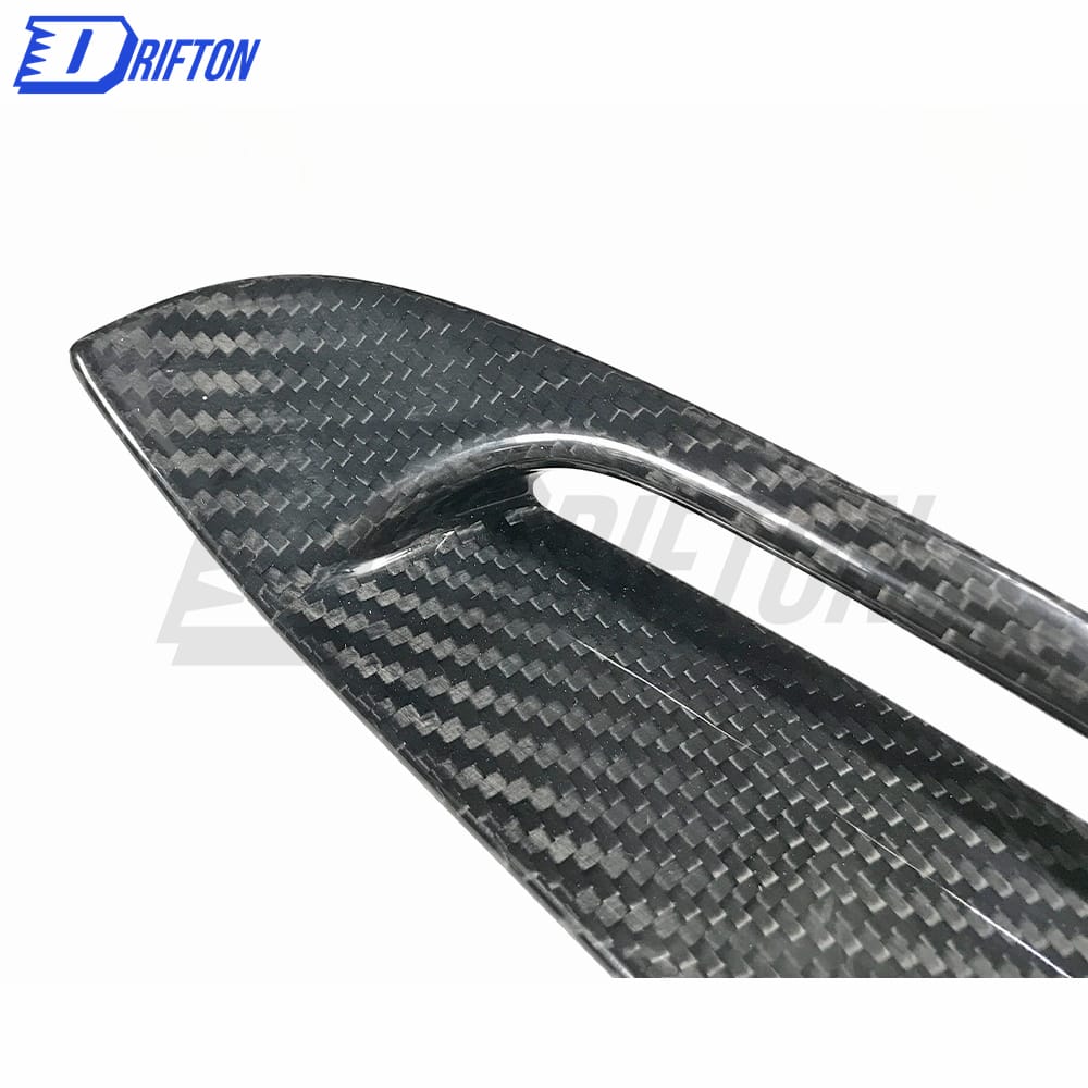 OKING Style Dry Carbon Fiber Side Vent For Porsche Panamera 971 2017-2018