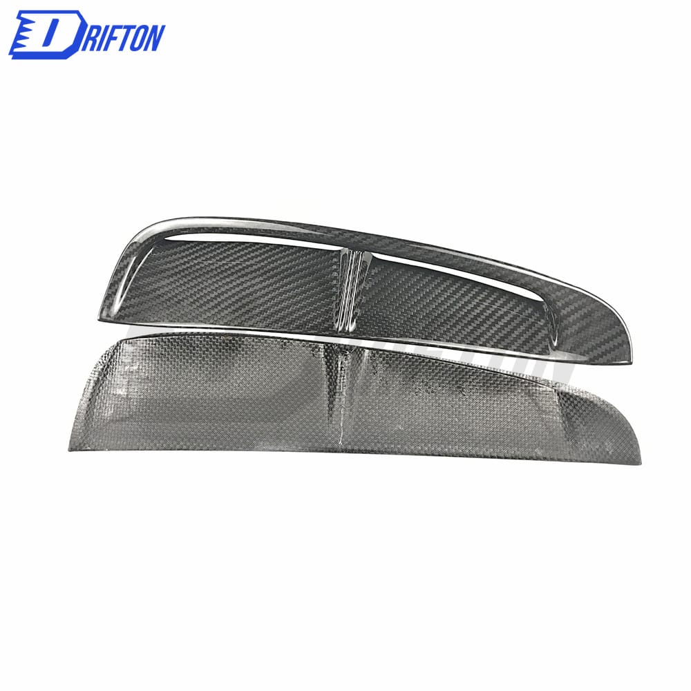 OKING Style Dry Carbon Fiber Side Vent For Porsche Panamera 971 2017-2018