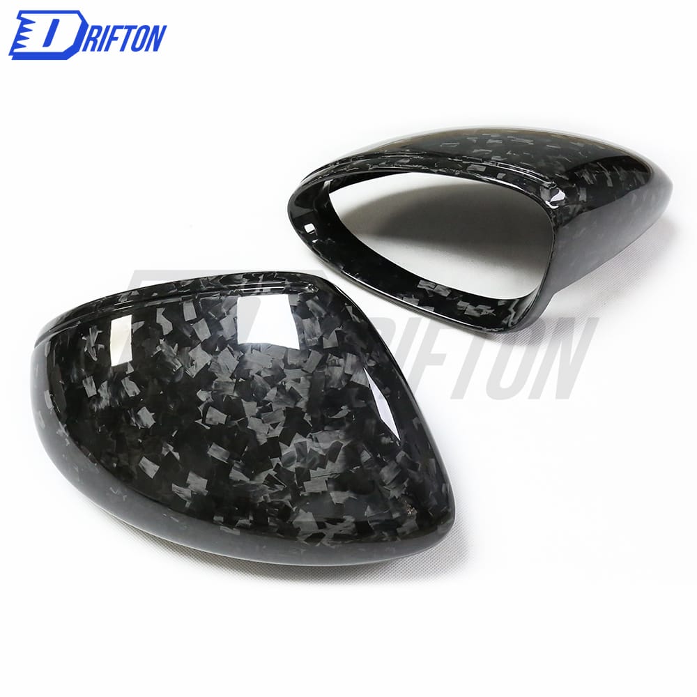 Paktechz Style Forged Dry Carbon Fiber Mirror Cover For Porsche Panamera 971 2017-2018
