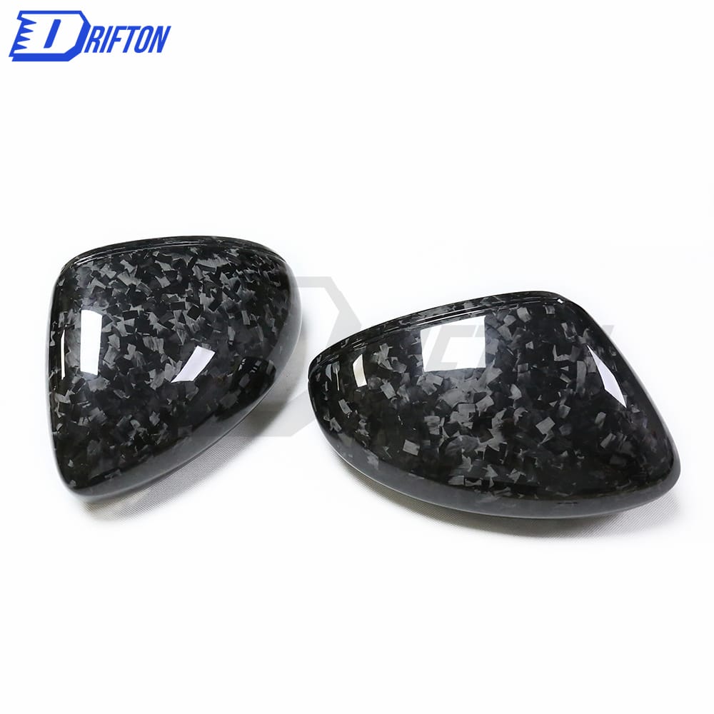 Paktechz Style Forged Dry Carbon Fiber Mirror Cover For Porsche Panamera 971 2017-2018