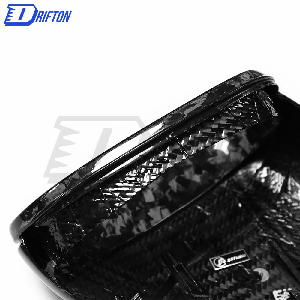 Paktechz Style Forged Dry Carbon Fiber Mirror Cover For Porsche Panamera 971 2017-2018