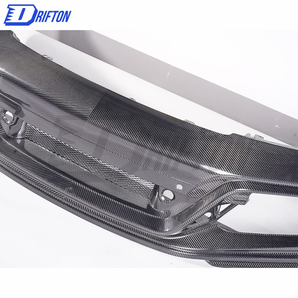 TechArt GTstreet Style Dry Carbon Fiber Front Bumper For Porsche 911 992 Turbo S Carrera 2019-2023 