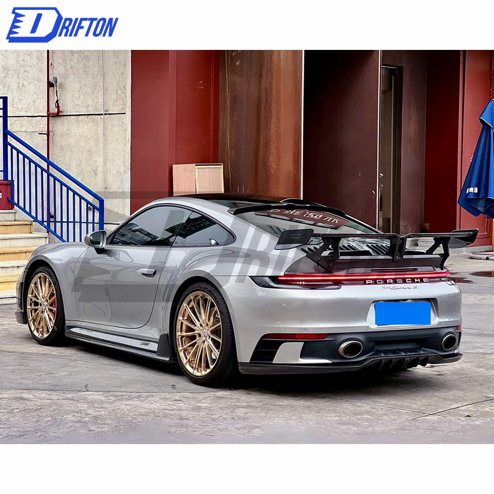 Techart Style Dry Carbon Fiber Aero Body Kit For Porsche 911 992 Carrera S 2019-2023
