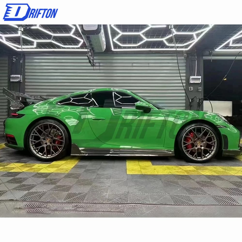 Techart Style Dry Carbon Fiber Aero Body Kit For Porsche 911 992 Carrera S 2019-2023