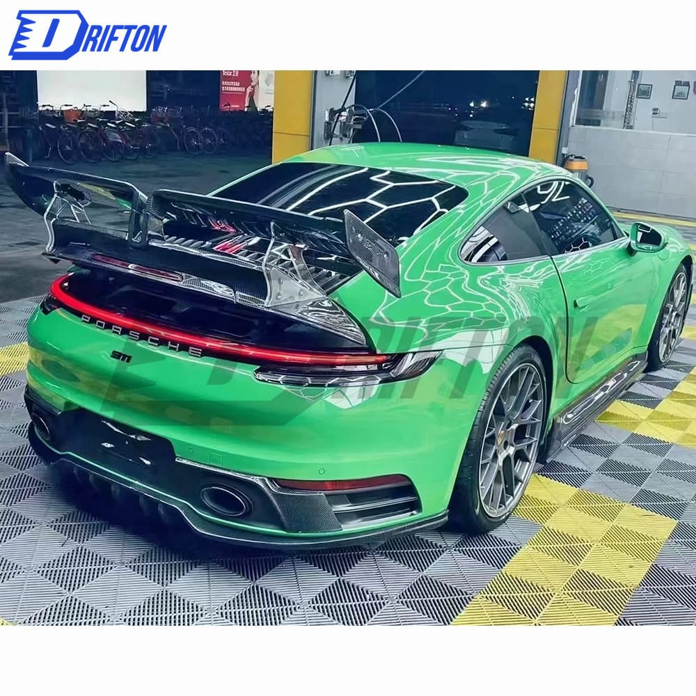 Techart Style Dry Carbon Fiber Aero Body Kit For Porsche 911 992 Carrera S 2019-2023