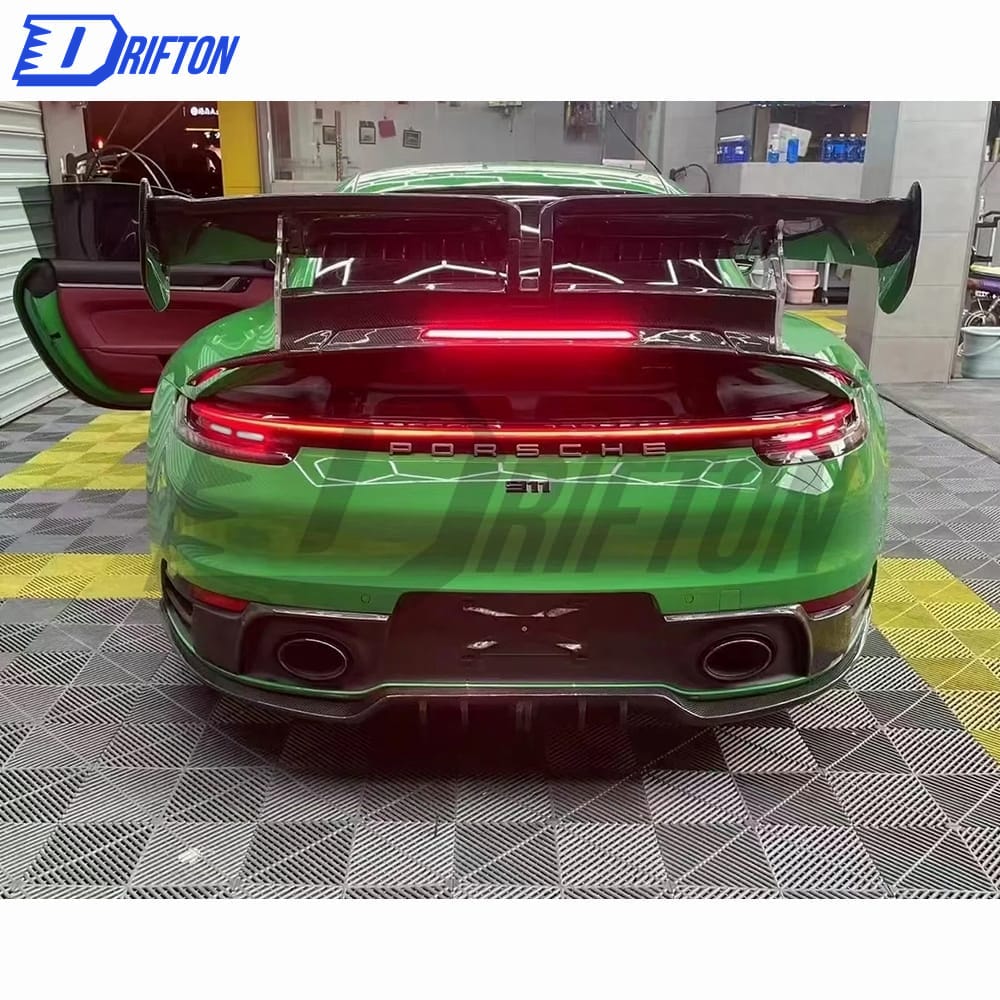 Techart Style Dry Carbon Fiber Aero Body Kit For Porsche 911 992 Carrera S 2019-2023