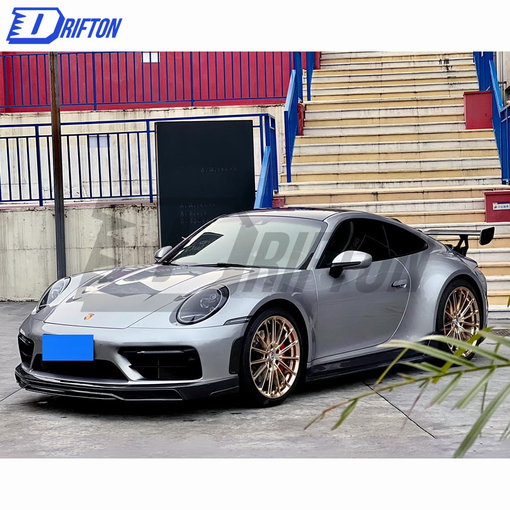 Techart Style Dry Carbon Fiber Aero Body Kit For Porsche 911 992 Carrera S 2019-2023