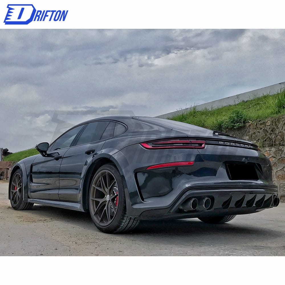 Techart Style Glass Fiber Wide Body Kit For Porsche Panamera 971 2017-2018