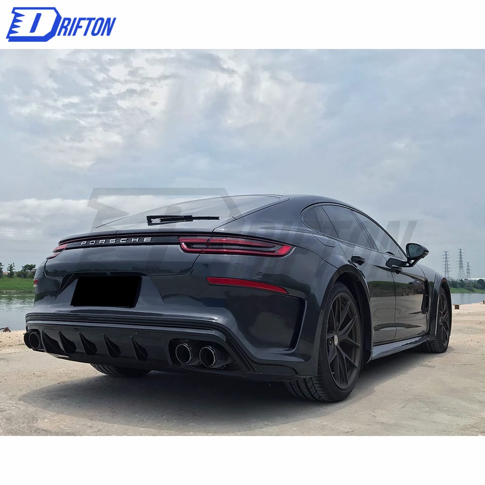 Techart Style Glass Fiber Wide Body Kit For Porsche Panamera 971 2017-2018