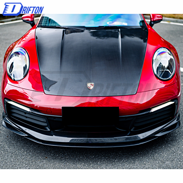 OEM Style Dry Carbon Fiber Hood For Porsche 911 992 Carrera S 2019-2023