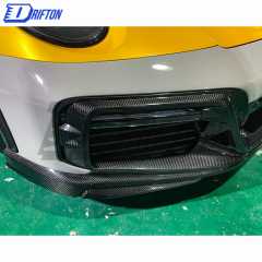 TechArt GTstreet Style Dry Carbon Fiber Front Bumper For Porsche 911 992 Turbo S Carrera 2019-2023