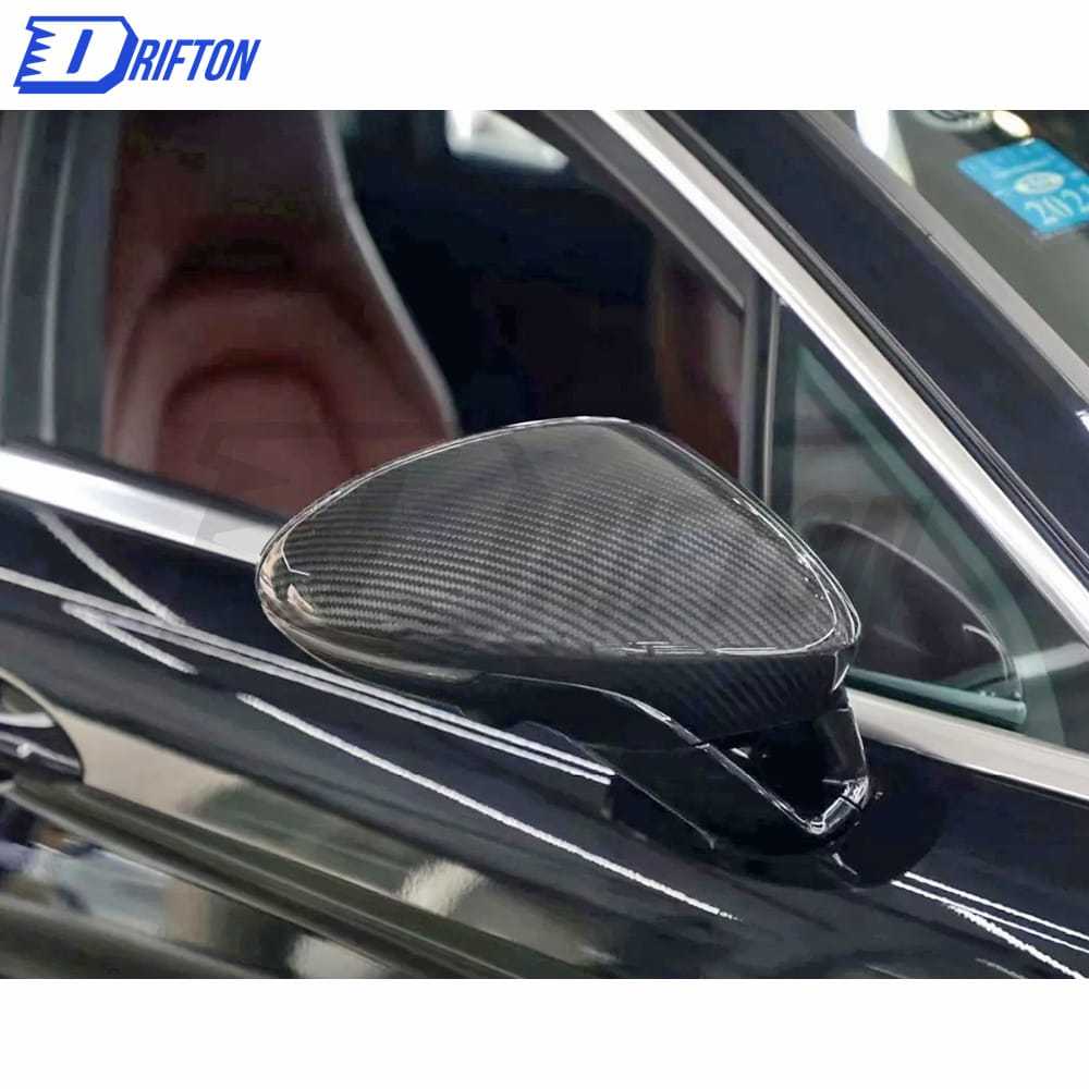 Paktechz Style Dry Carbon Fiber Mirror Cover For Porsche Panamera 971 2017-2018