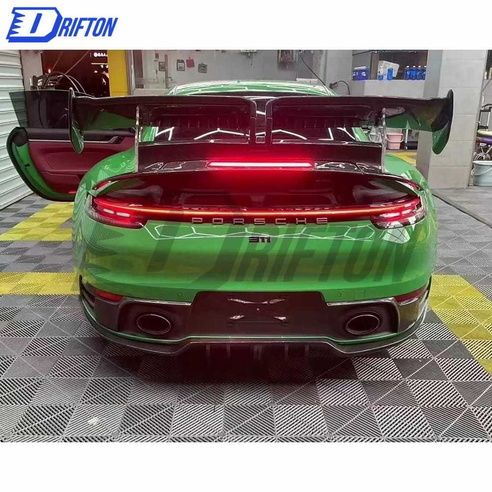 Techart Style Dry Carbon Fiber Aero Body Kit For Porsche 911 992 Carrera S 2019-2023